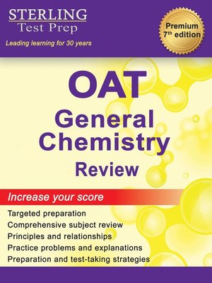 cover image of OAT General Chemistry Review